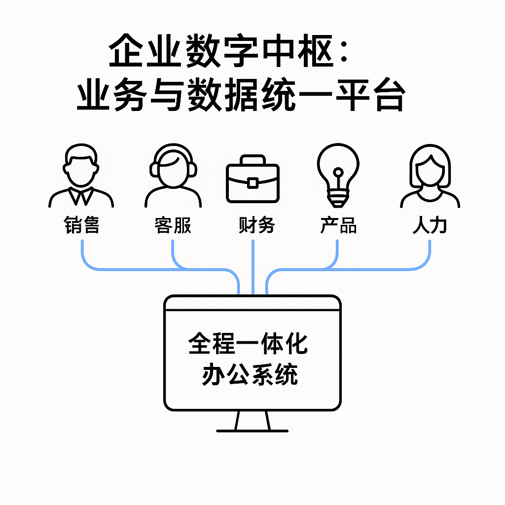 企业AI落地的关键路径：先搭“中枢”，再装“大脑”